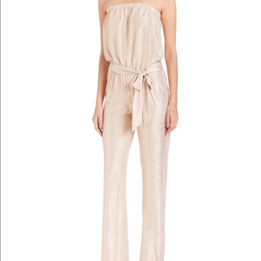 EUC Gold Jumpsuit